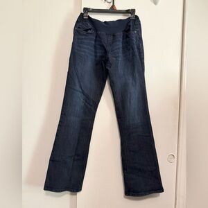 Motherhood Dark Blue Flare Jeans